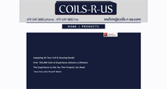 Desktop Screenshot of coils-r-us.com